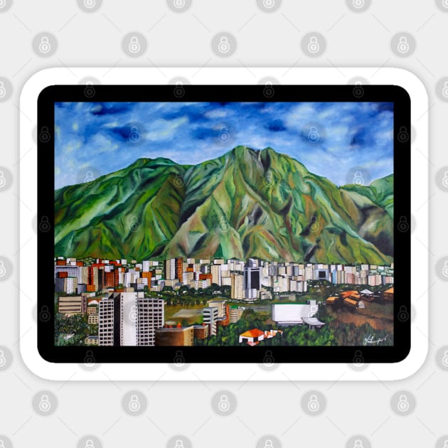 Avila Caracas City Sticker by jleopold